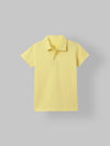 Spunkies Yellow Collar Short Sleeves Polo Tshirt