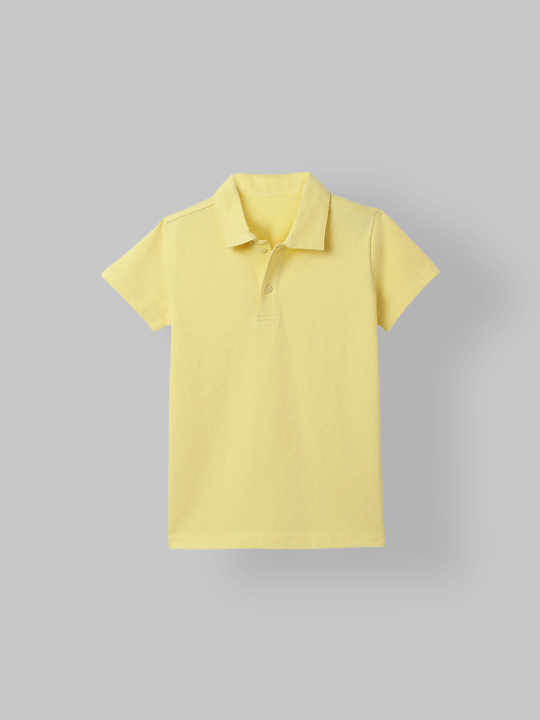 Spunkies Yellow Collar Short Sleeves Polo Tshirt