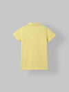 Spunkies Yellow Collar Short Sleeves Polo Tshirt