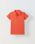 Spunkies Rust Collar Short Sleeves Polo Tshirt
