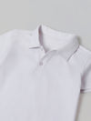 Spunkies White Collar Short Sleeves Polo Tshirt