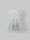 Spunkies Girls White 100% Cotton ShortSleeve  Tops