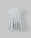 Spunkies Girls White 100% Cotton ShortSleeve  Tops