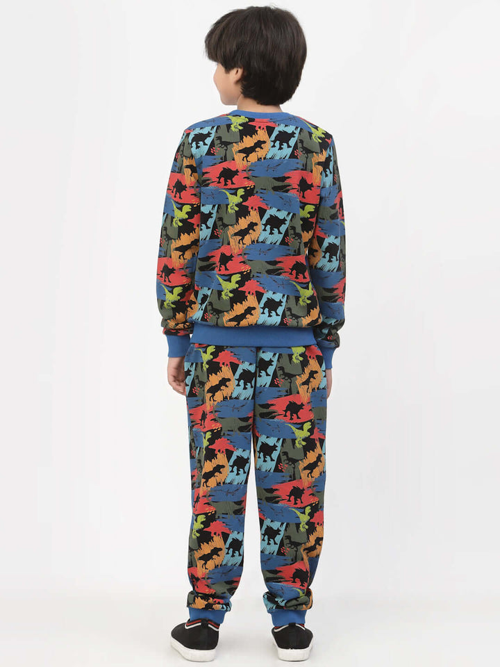 Spunkies Organic Dinosaur Set Blue