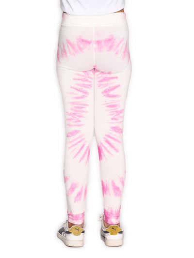 Quirky Tie-Dye Jeggings For Girls