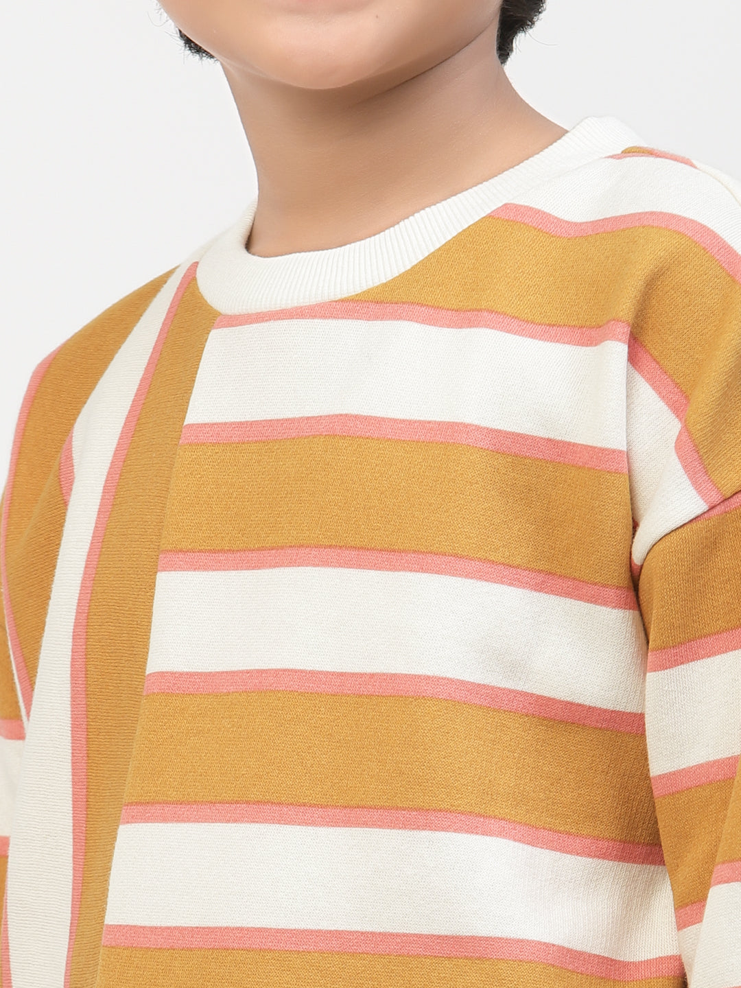 Spunkies Boys Winter Stripe Sweatshirt