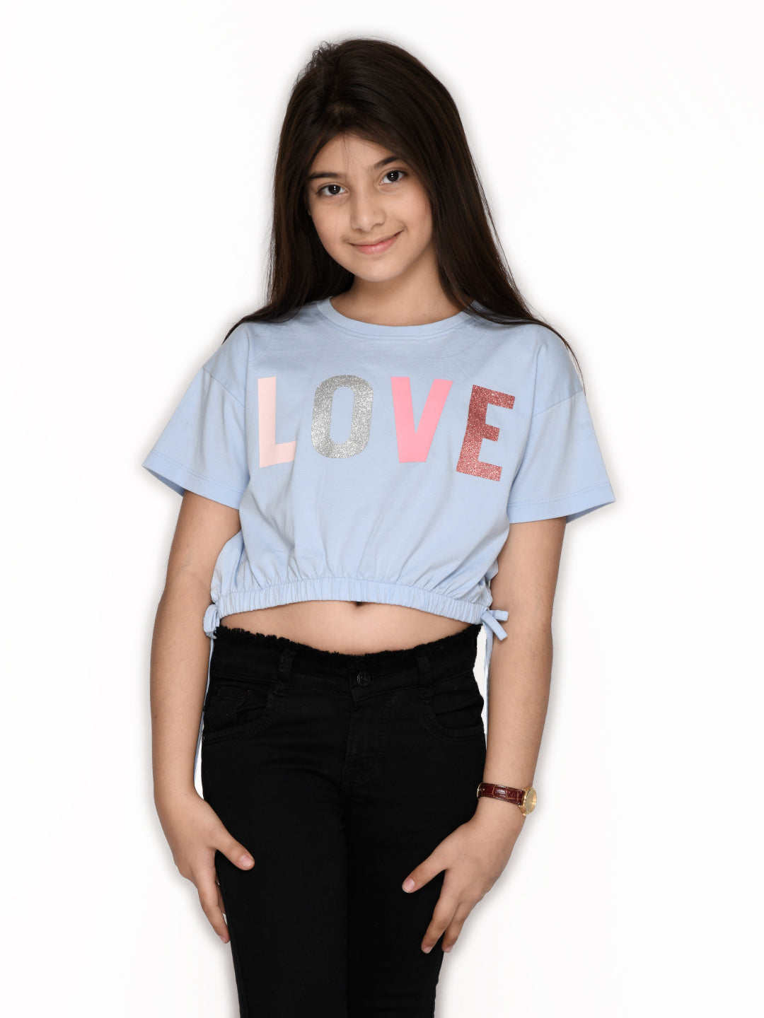 Love All Crop Top For Girls
